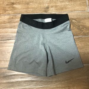 NIKE Grey Pro 3” Compression Shorts